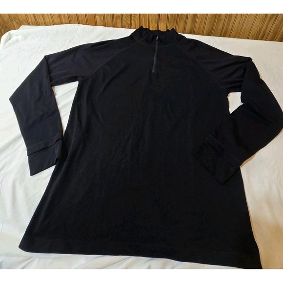 Fabletics The Training Day Quarter Zip Top Shirt Sz L Mens Athletic Performance - Picture 1 of 6